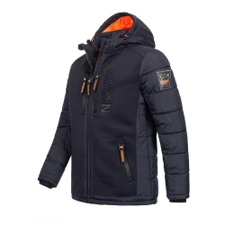 Doudoune Marine/Noire Homme Geographical Norway Beachwood WR813H