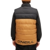 Doudoune Sans Manches Noir/Orange Homme O'Neill O'riginals Puffer