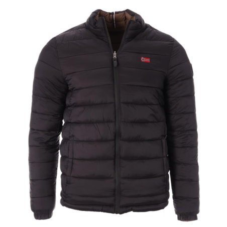 Doudoune Noir/Marron Homme Geographical Norway California/GN