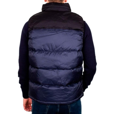 Doudoune sans manche Marine Homme Schott Utahv