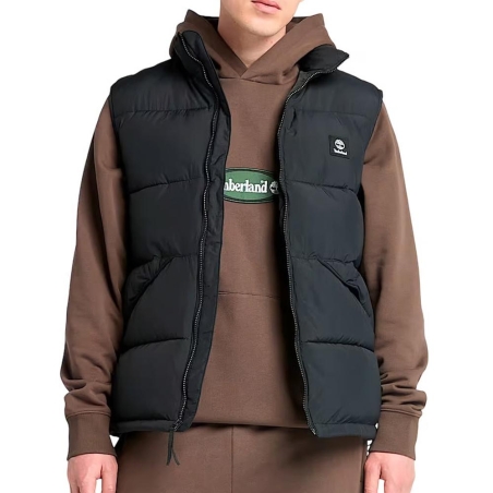 Doudoune sans manche Noire Homme Timberland Synthetic