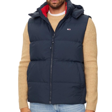 Doudoune Sans Manches Marine Homme Tommy Hilfiger Essential