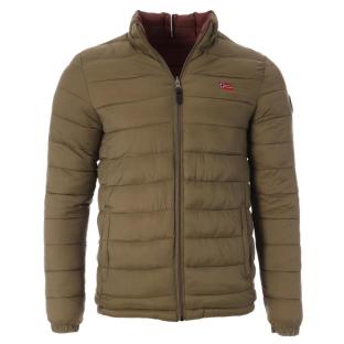 Doudoune Bordeaux/Verte Homme Geographical Norway California