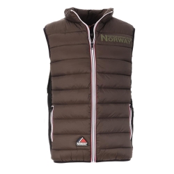 Doudoune Sans Manches Marron Homme Geographical Norway Vikash