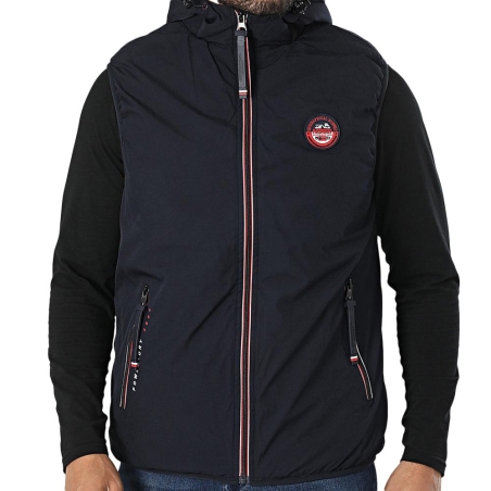 Doudoune Sans Manches Marine Homme Geographical Norway Veritable