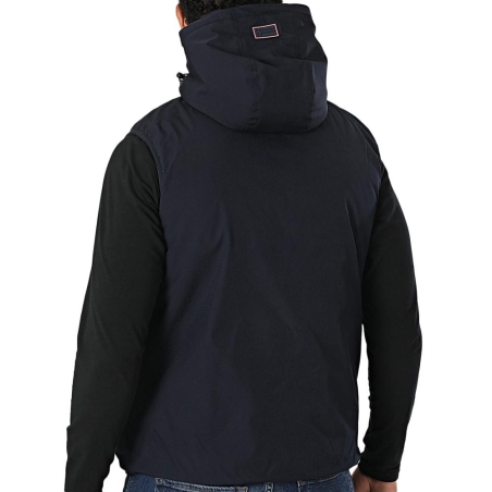 Doudoune Sans Manches Marine Homme Geographical Norway Veritable