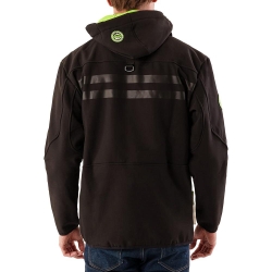 Parka Softshell Noir Homme Geographical Norway Royaute