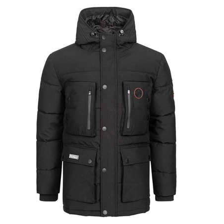 Parka Noir Homme Geographical Norway Albert