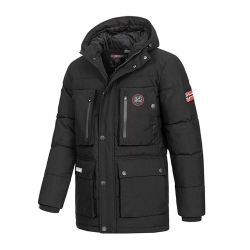 Parka Noir Homme Geographical Norway Albert