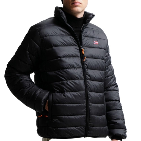 Doudoune Noire Homme Geographical Norway Amigolor