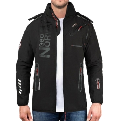 Parka Softshell Noir Homme Geographical Norway GN-ROYAUTE
