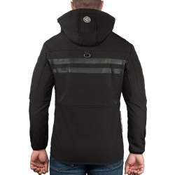 Parka Softshell Noir Homme Geographical Norway GN-ROYAUTE