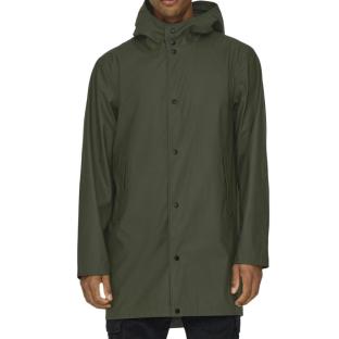 Veste de Pluie Kaki Homme Only & Sons Luca Rain