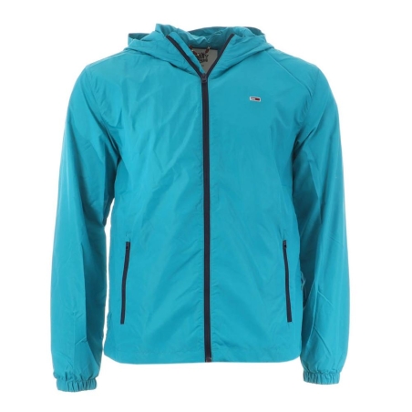 Veste Coupe-Vent Bleu Homme Tommy Hilfiger