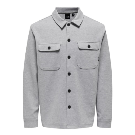 Veste Grise Clair Homme Only & Sons 22021279