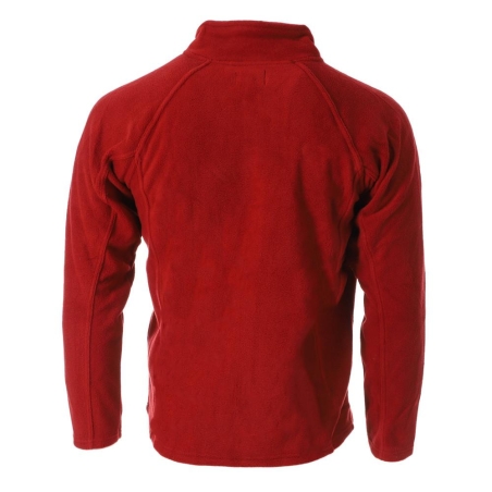 Polaire Zippé Rouge Homme Impérial Classic Polaire