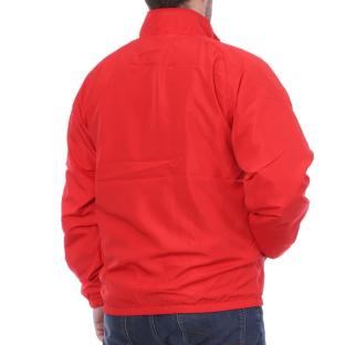 Coupe-vent 1/4 zip Rouge homme Hungaria Training Premium 015