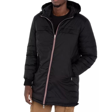 Blouson Réversible Noir Homme Schott River