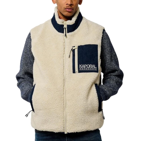 Veste Beige/Marine Homme Kaporal Jolym