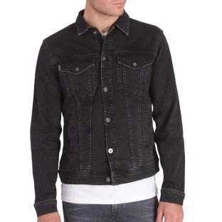 Veste en Jean Noir Homme Kaporal BLUNTH