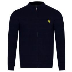 Veste Zippée Noir/Jaune Homme US Polo ASSN ALLY