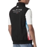 Veste Sans Manches Noire/Turquoise Homme Kappa Aboslend