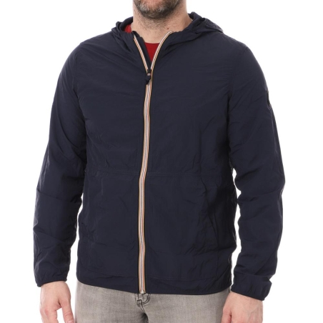 Veste Coupe-Vent Marine Homme Teddy Smith Horten