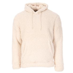 Sweat Sherpa Écru Homme Paname Brothers Full Zip