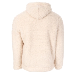 Sweat Sherpa Écru Homme Paname Brothers Full Zip