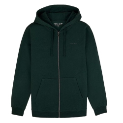 Sweat Zippé Vert Foncé Homme Teddy Smith Giclass Little