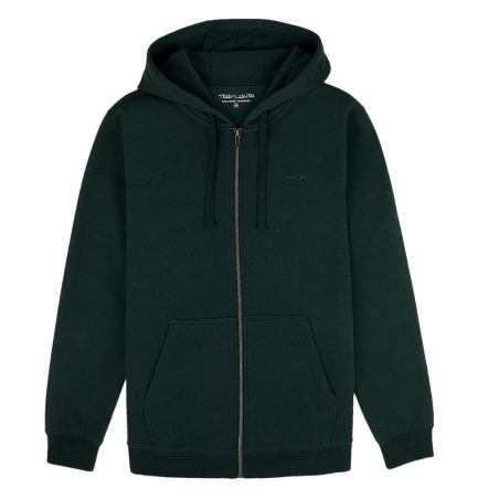 Sweat Zippé Vert Foncé Homme Teddy Smith Giclass Little