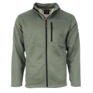 Veste Polaire Vert Homme Paname Brothers Sherpa