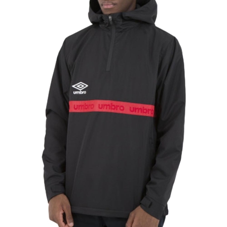 Veste Noire Homme Umbro Pop Over