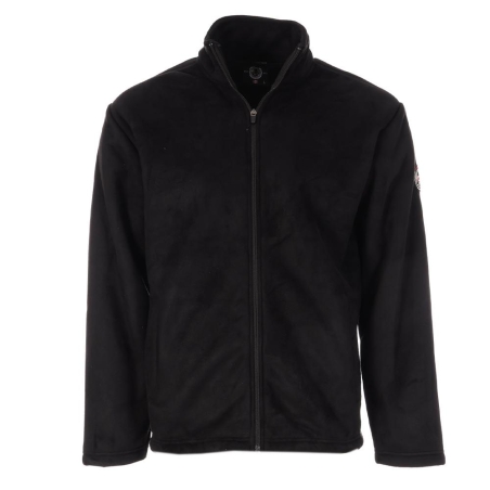 Veste en Daim Noir Homme Paname Brothers STEVE