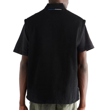 Veste Sans Manches Noire Homme Kaporal Rixe