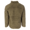 Veste Sherpa Kaki Homme Paname Brothers Full Zip