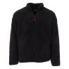 Veste Sherpa Noir Homme Paname Brothers Full Zip