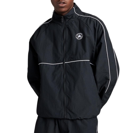 Veste Noire Homme Converse Retro