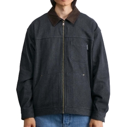 Veste Noir Mixte Converse Denim Shirt