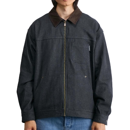 Veste Noir Mixte Converse Denim Shirt