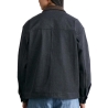 Veste Noir Mixte Converse Denim Shirt
