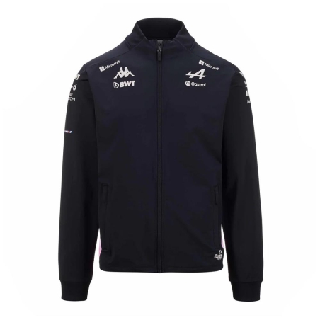 Veste Noire Homme Kappa Adriso