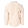 Veste Sherpa Écru Homme Paname Brothers Full Zip