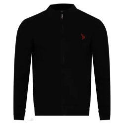 Veste Zippée Noir Homme US Polo ASSN ALLY