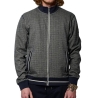 Blouson Marine à Carreaux Homme Kaporal LENZOE25
