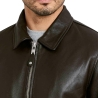 Blouson cuir Marron Homme Schott Mens Leather Pilot