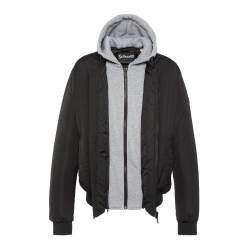 Blouson Noir Schott Pastron Amovible