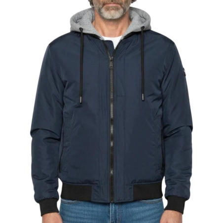 Blouson Marine Schott Pastron Amovible