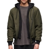 Veste Kaki Homme Superdry Hooded