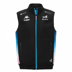 Veste Sans Manches Noire/Turquoise Homme Kappa Abosle